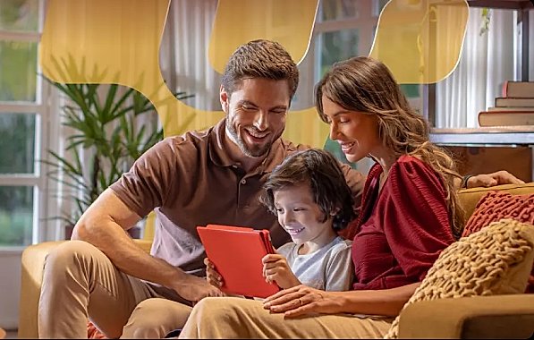 Cliente utilizando serviço de internet da IDC Telecom